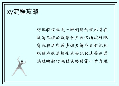 xy流程攻略